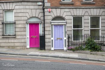 Ireland - Pink Purple Door Dublin